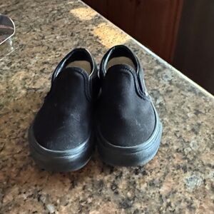 Vans Kids (toddler) Black Slip-On Sneakers * only worn once